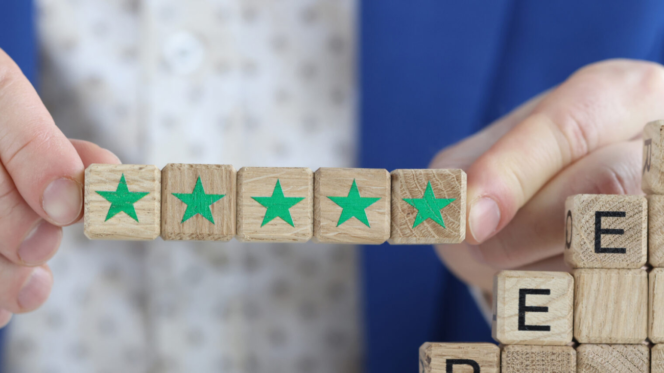 Performance review is formal assessment in which manager evaluates employee performance. Successful career in business concept